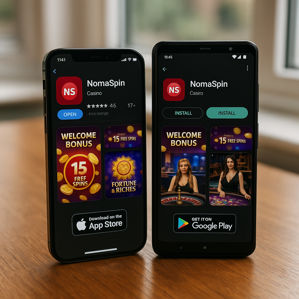 NomaSpin - Mobile Browser Gaming - No App Download Required